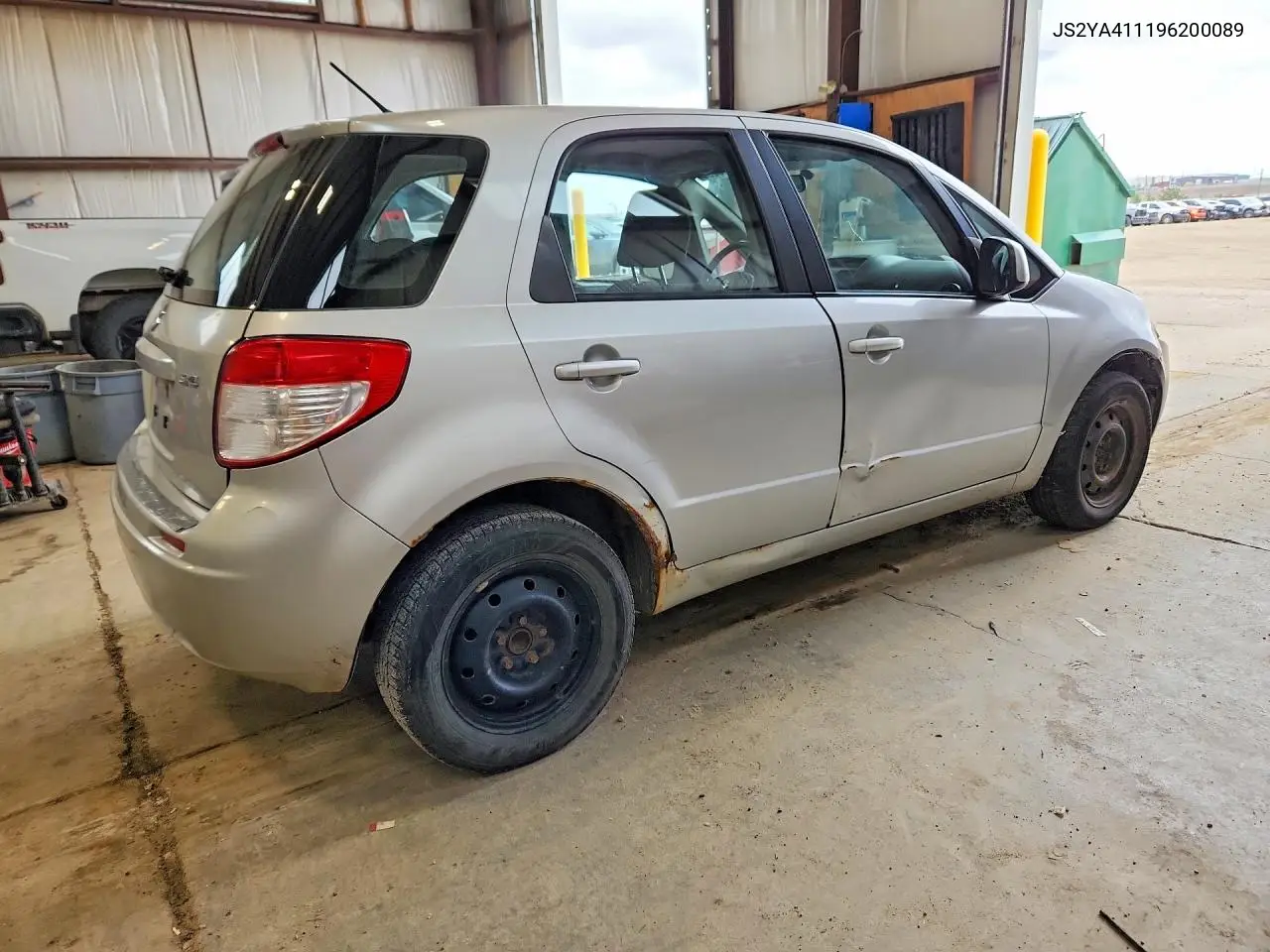 2009 Suzuki Sx4 VIN: JS2YA411196200089 Lot: 56146296