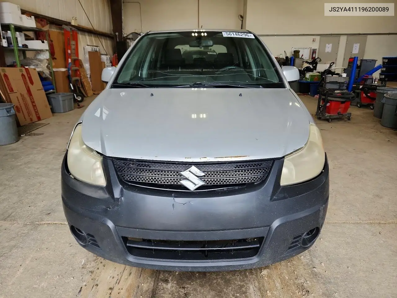 2009 Suzuki Sx4 VIN: JS2YA411196200089 Lot: 56146296