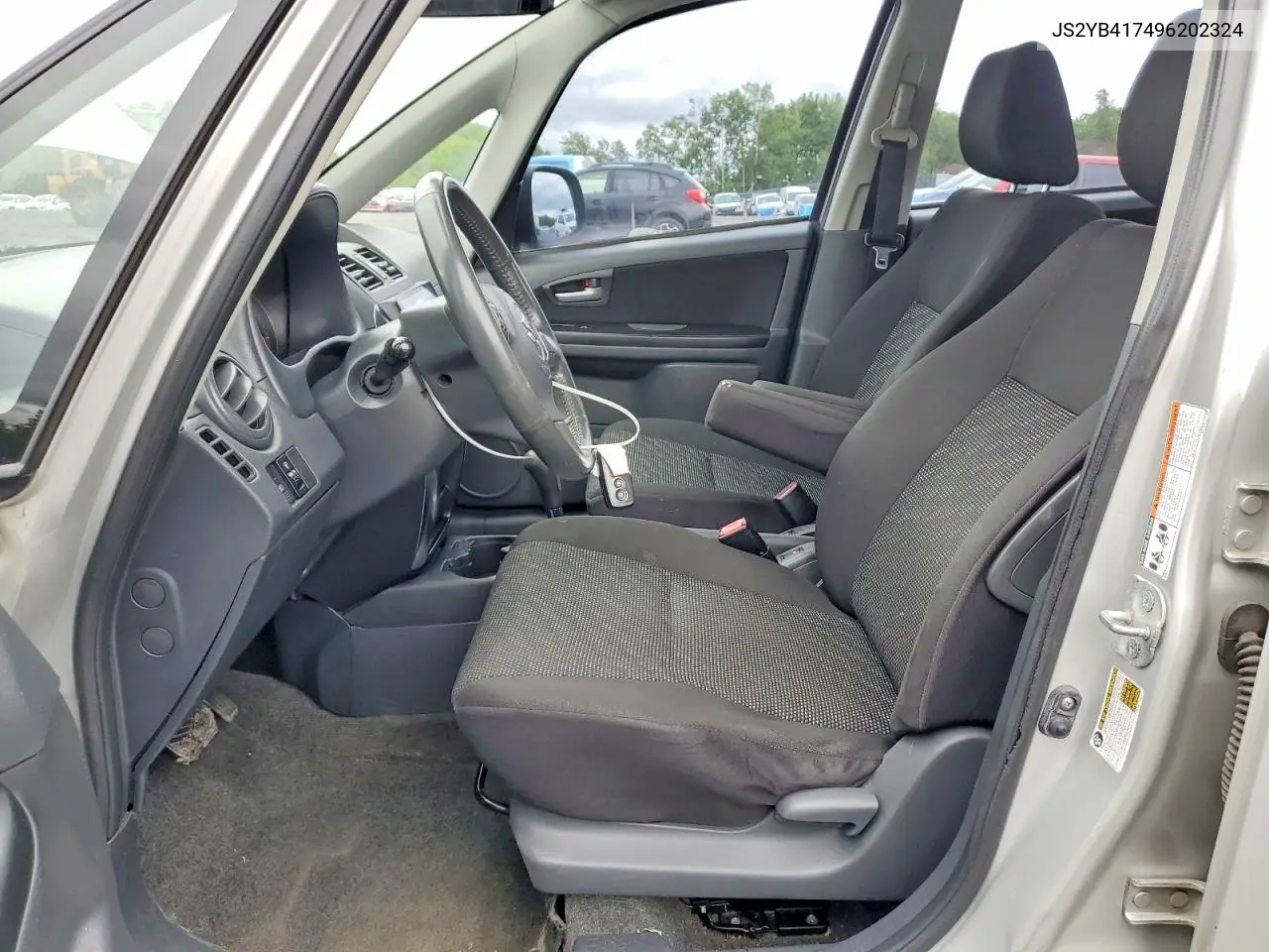 2009 Suzuki Sx4 Touring VIN: JS2YB417496202324 Lot: 58539616