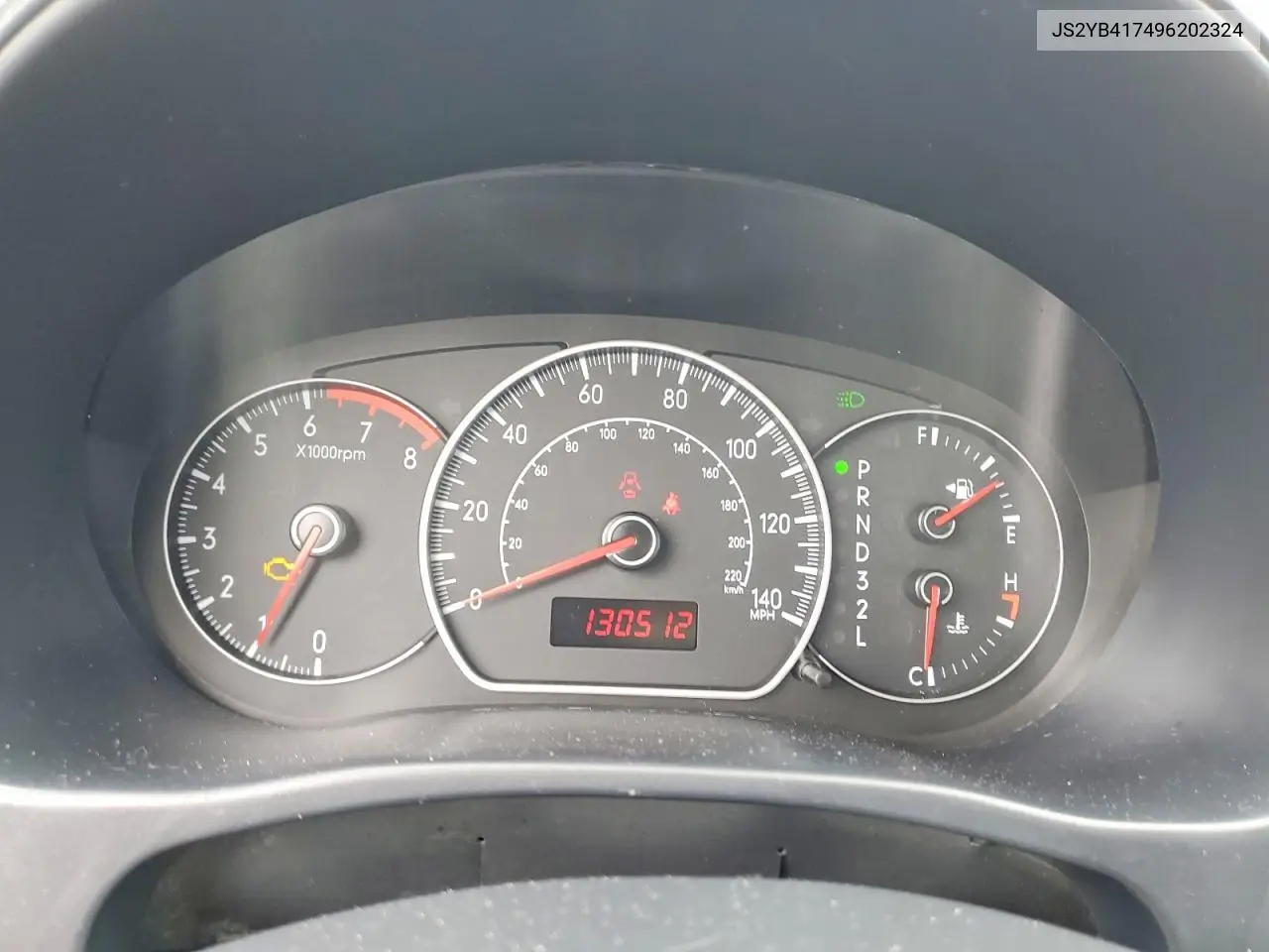 2009 Suzuki Sx4 Touring VIN: JS2YB417496202324 Lot: 58539616