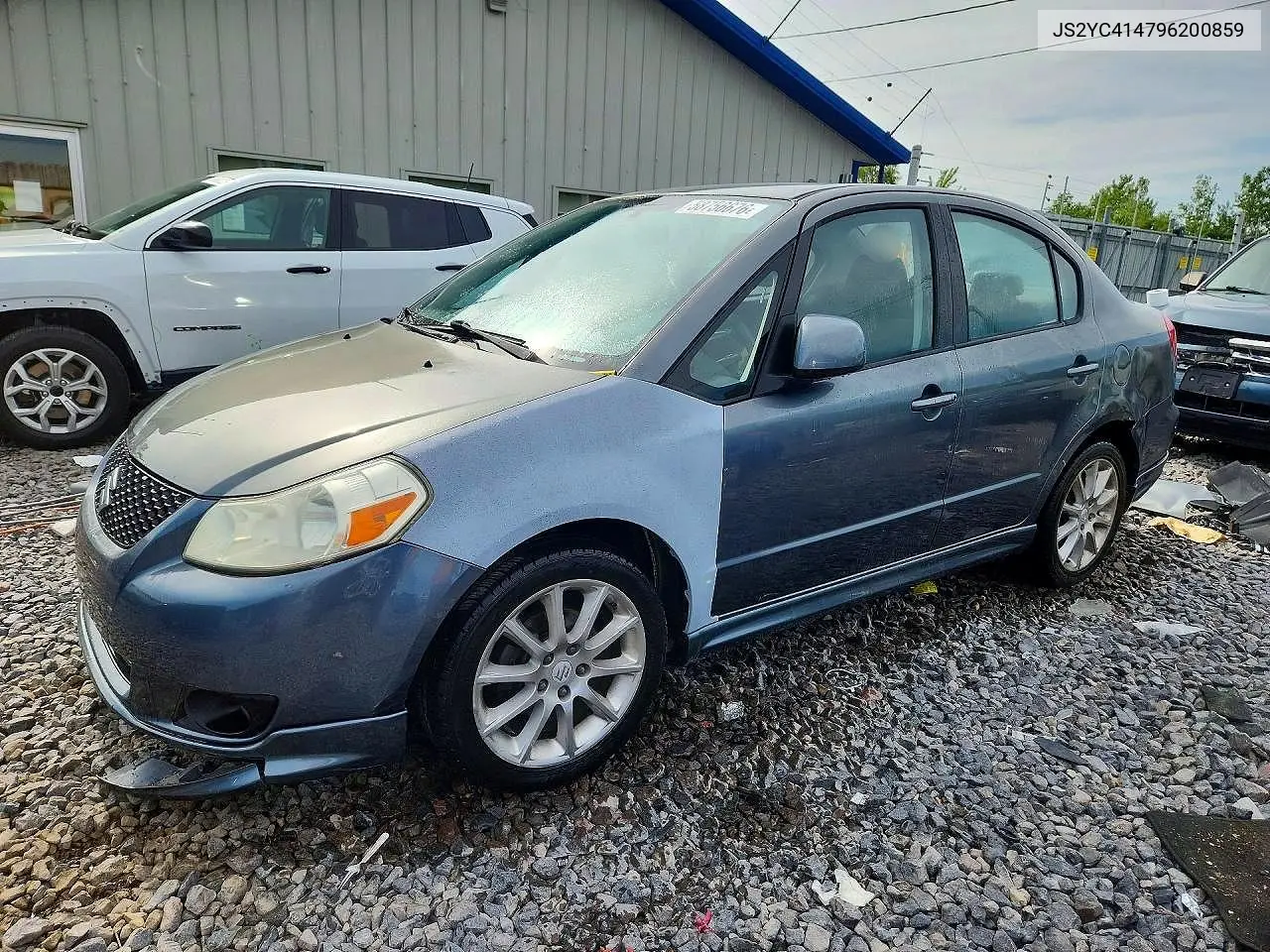 2009 Suzuki Sx4 Sport VIN: JS2YC414796200859 Lot: 58756676
