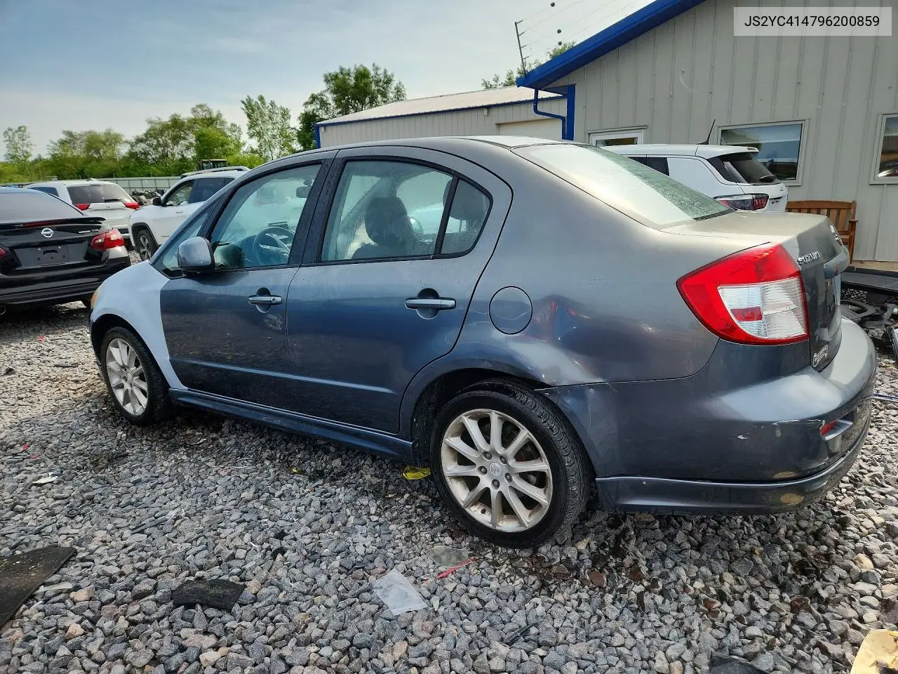 2009 Suzuki Sx4 Sport VIN: JS2YC414796200859 Lot: 58756676