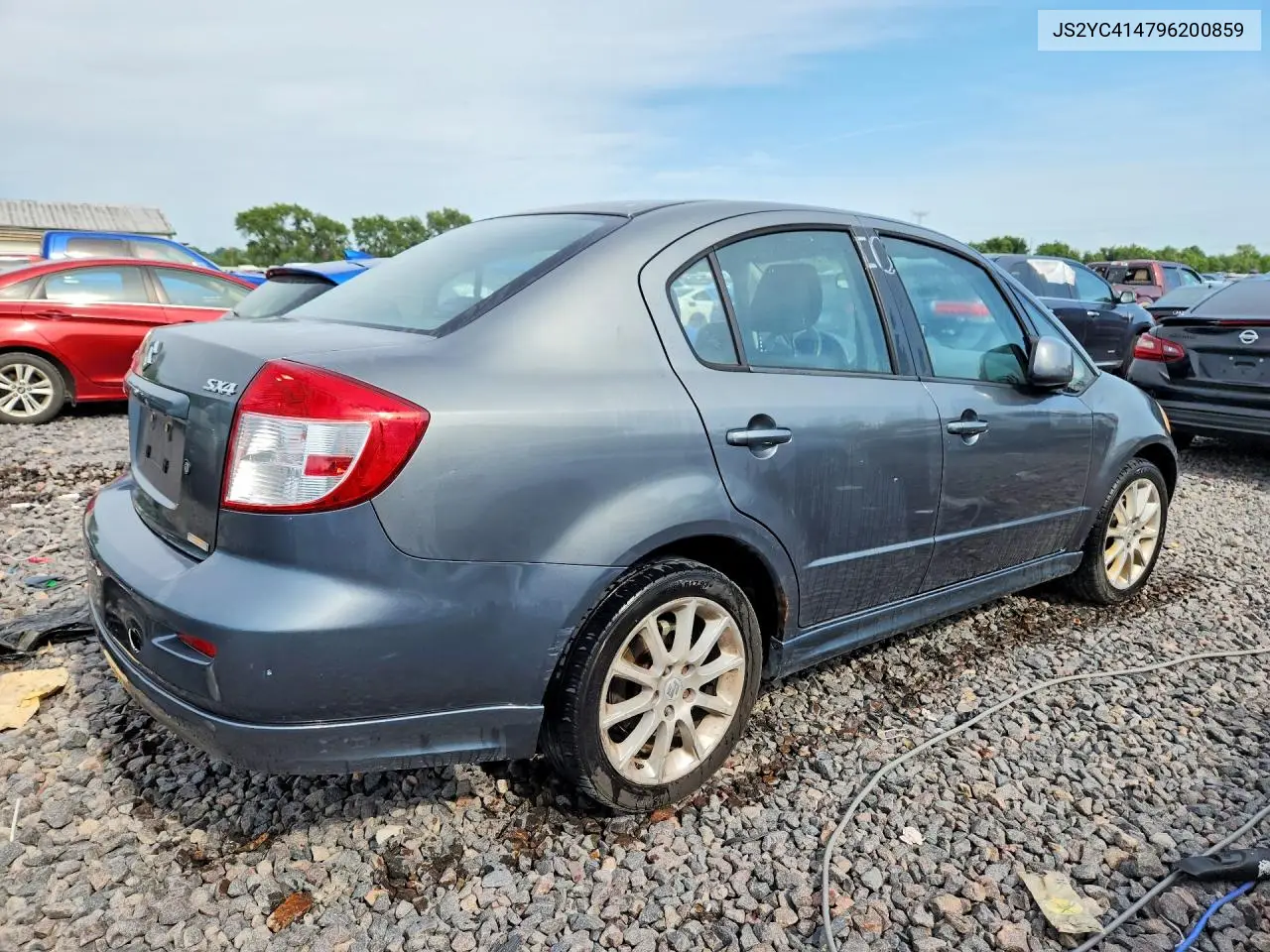 2009 Suzuki Sx4 Sport VIN: JS2YC414796200859 Lot: 58756676