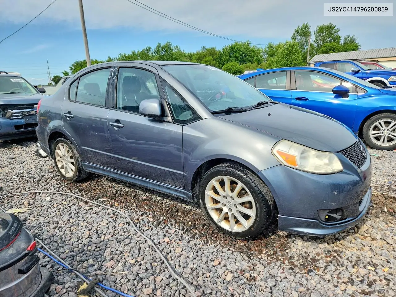 2009 Suzuki Sx4 Sport VIN: JS2YC414796200859 Lot: 58756676