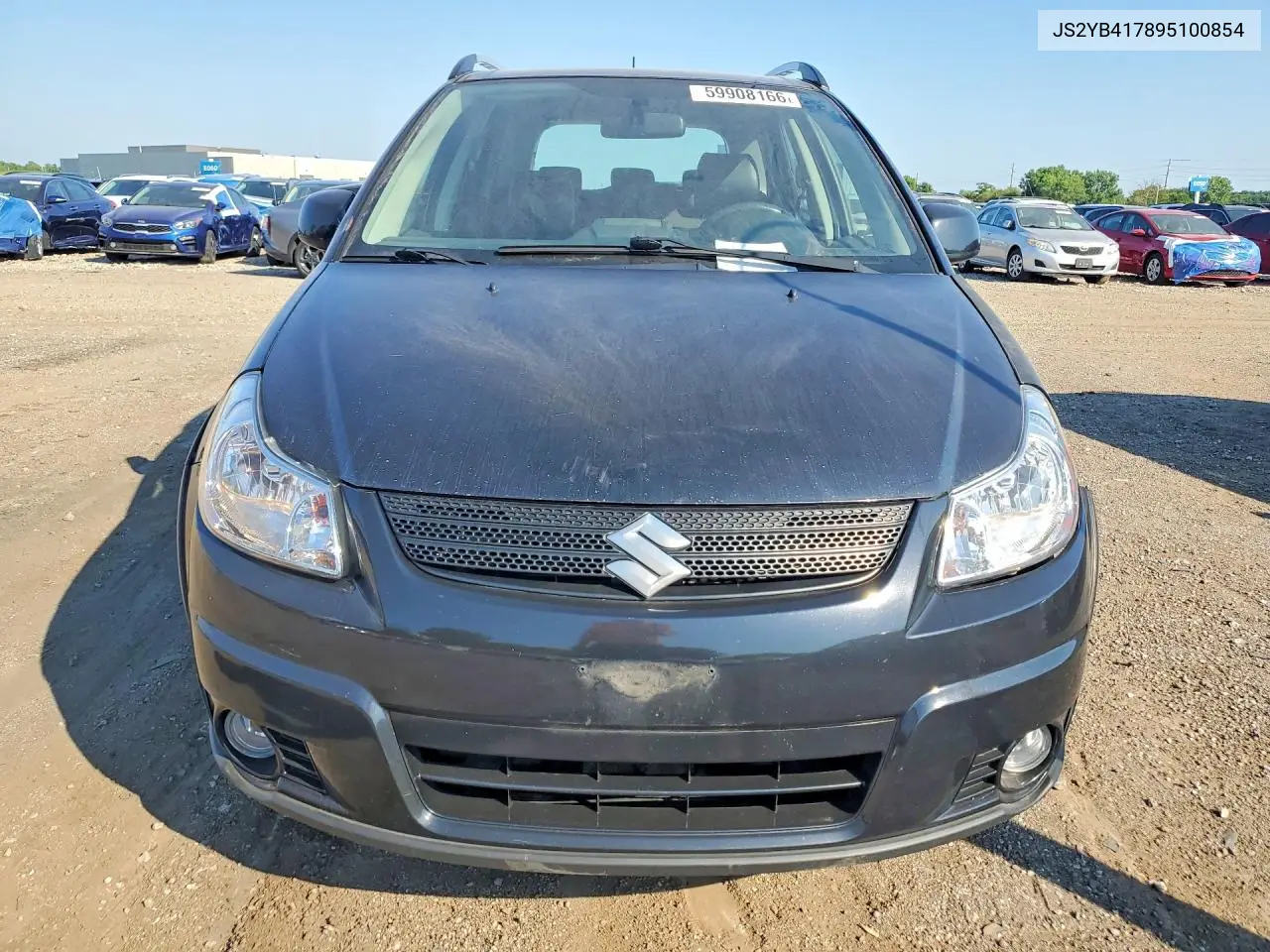 2009 Suzuki Sx4 Touring VIN: JS2YB417895100854 Lot: 59908166
