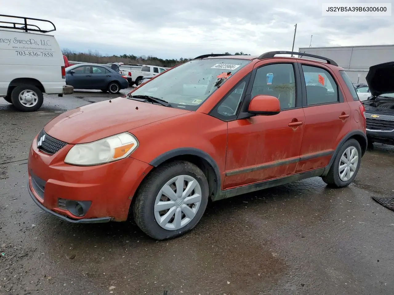 2011 Suzuki Sx4 VIN: JS2YB5A39B6300600 Lot: 46023966