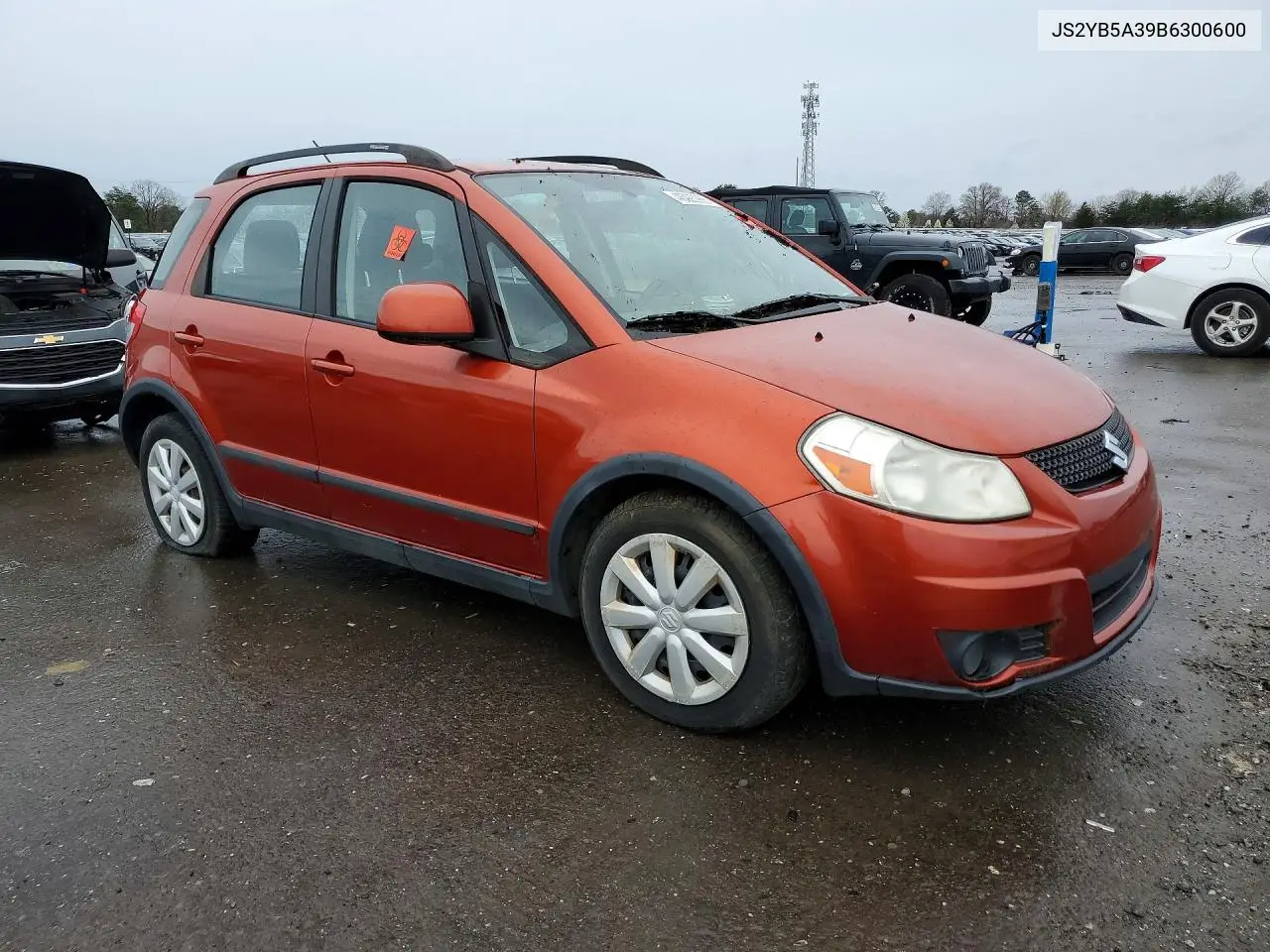 2011 Suzuki Sx4 VIN: JS2YB5A39B6300600 Lot: 46023966