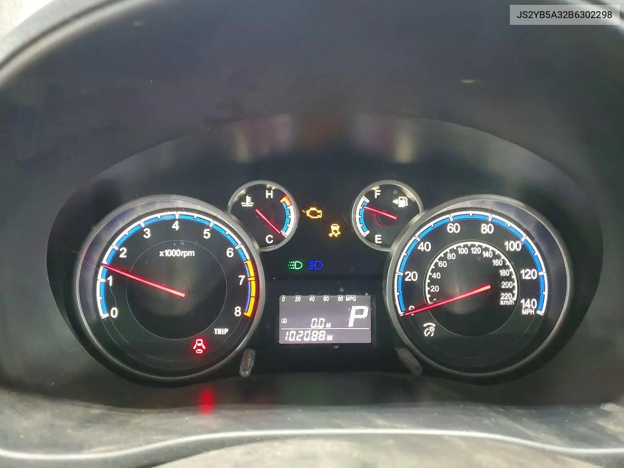 2011 Suzuki Sx4 VIN: JS2YB5A32B6302298 Lot: 55067836