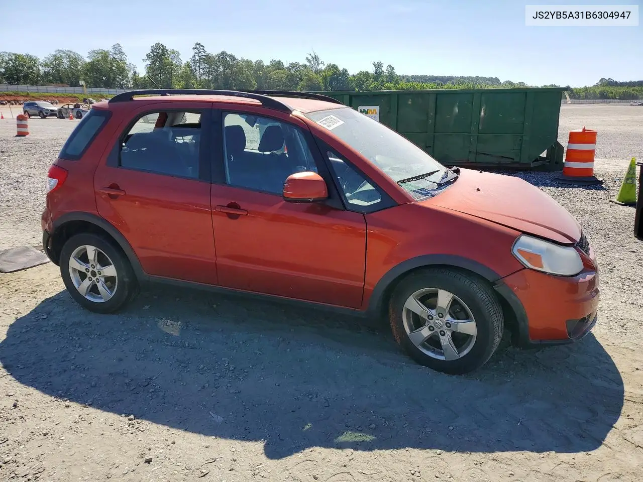 2011 Suzuki Sx4 VIN: JS2YB5A31B6304947 Lot: 55797616