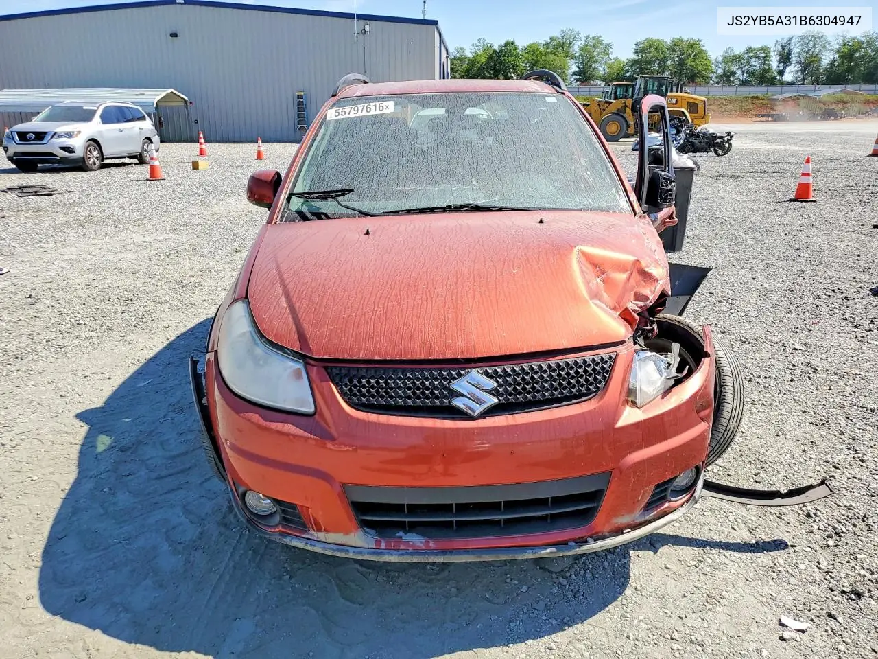 2011 Suzuki Sx4 VIN: JS2YB5A31B6304947 Lot: 55797616