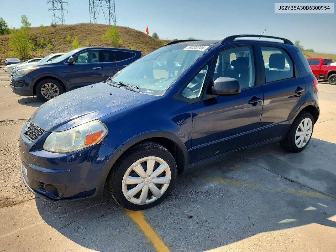 2011 Suzuki Sx4 VIN: JS2YB5A30B6300954 Lot: 59230246