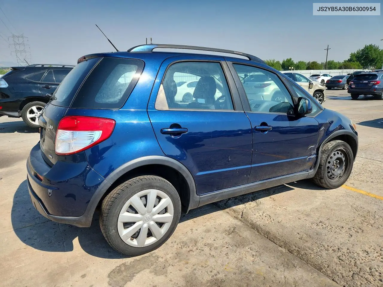 2011 Suzuki Sx4 VIN: JS2YB5A30B6300954 Lot: 59230246