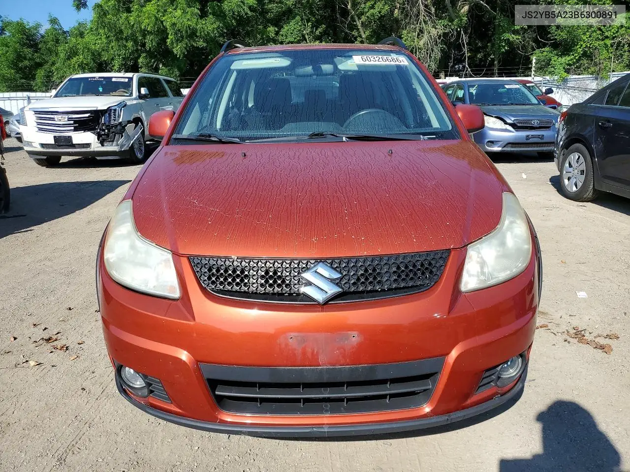 2011 Suzuki Sx4 Jx VIN: JS2YB5A23B6300891 Lot: 60326686