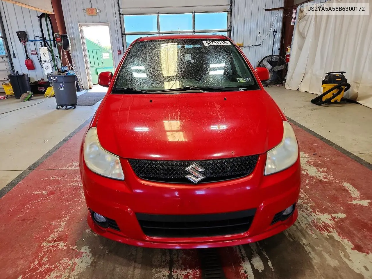 2011 Suzuki Sx4 VIN: JS2YA5A58B6300172 Lot: 60791716
