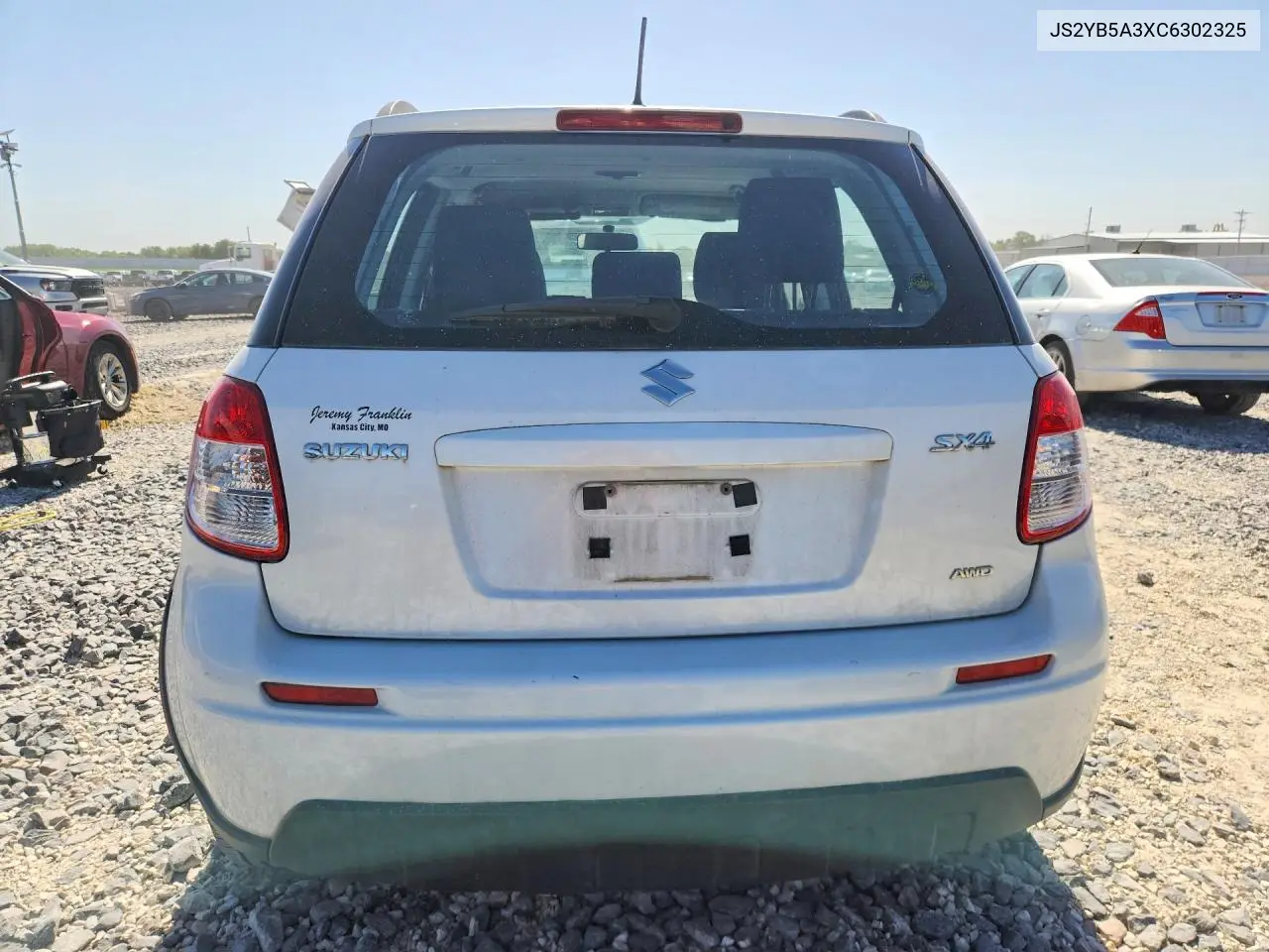 2012 Suzuki Sx4 VIN: JS2YB5A3XC6302325 Lot: 52935826