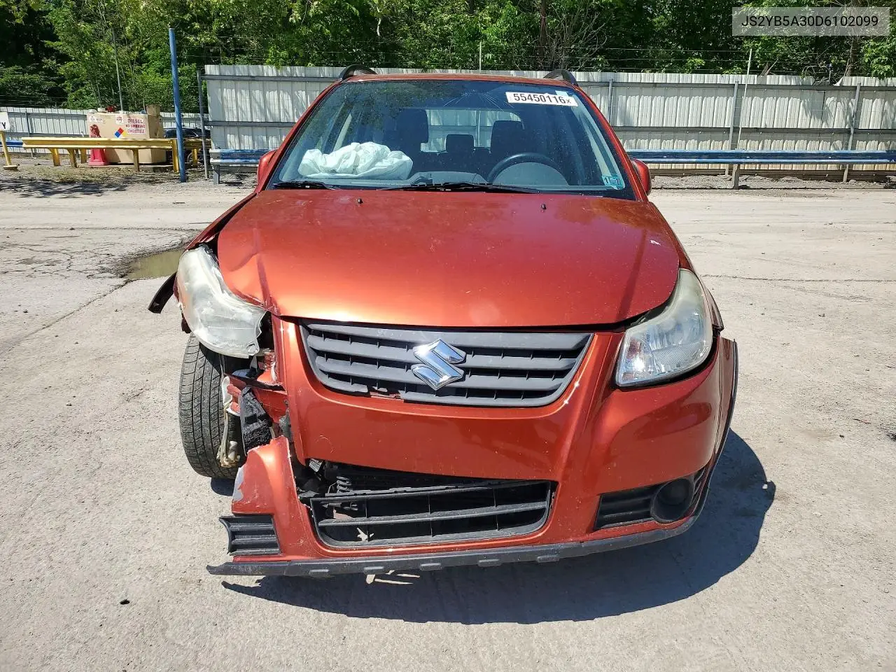 2013 Suzuki Sx4 VIN: JS2YB5A30D6102099 Lot: 55450116