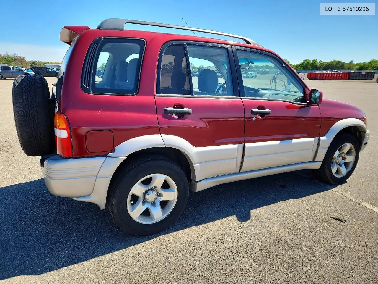 2000 Suzuki Vitara VIN: JS35D62V3Y4129367 Lot: 57510296