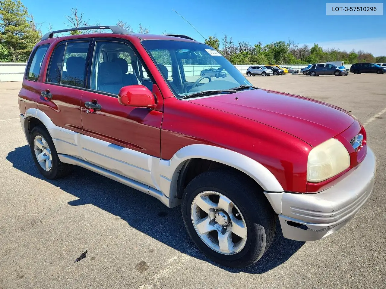 2000 Suzuki Vitara VIN: JS35D62V3Y4129367 Lot: 57510296