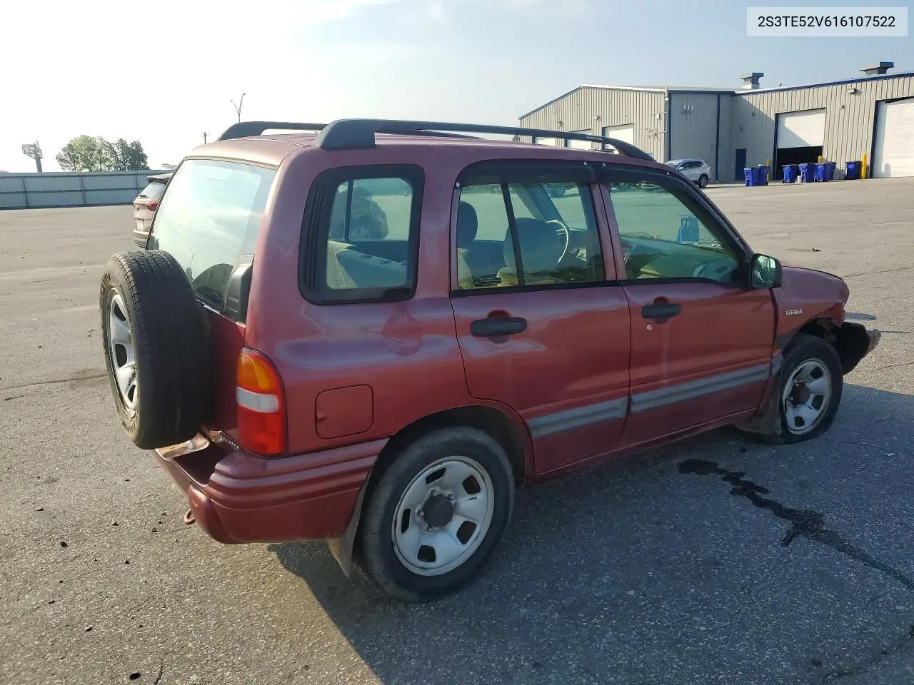 2001 Suzuki Vitara Js VIN: 2S3TE52V616107522 Lot: 60276506
