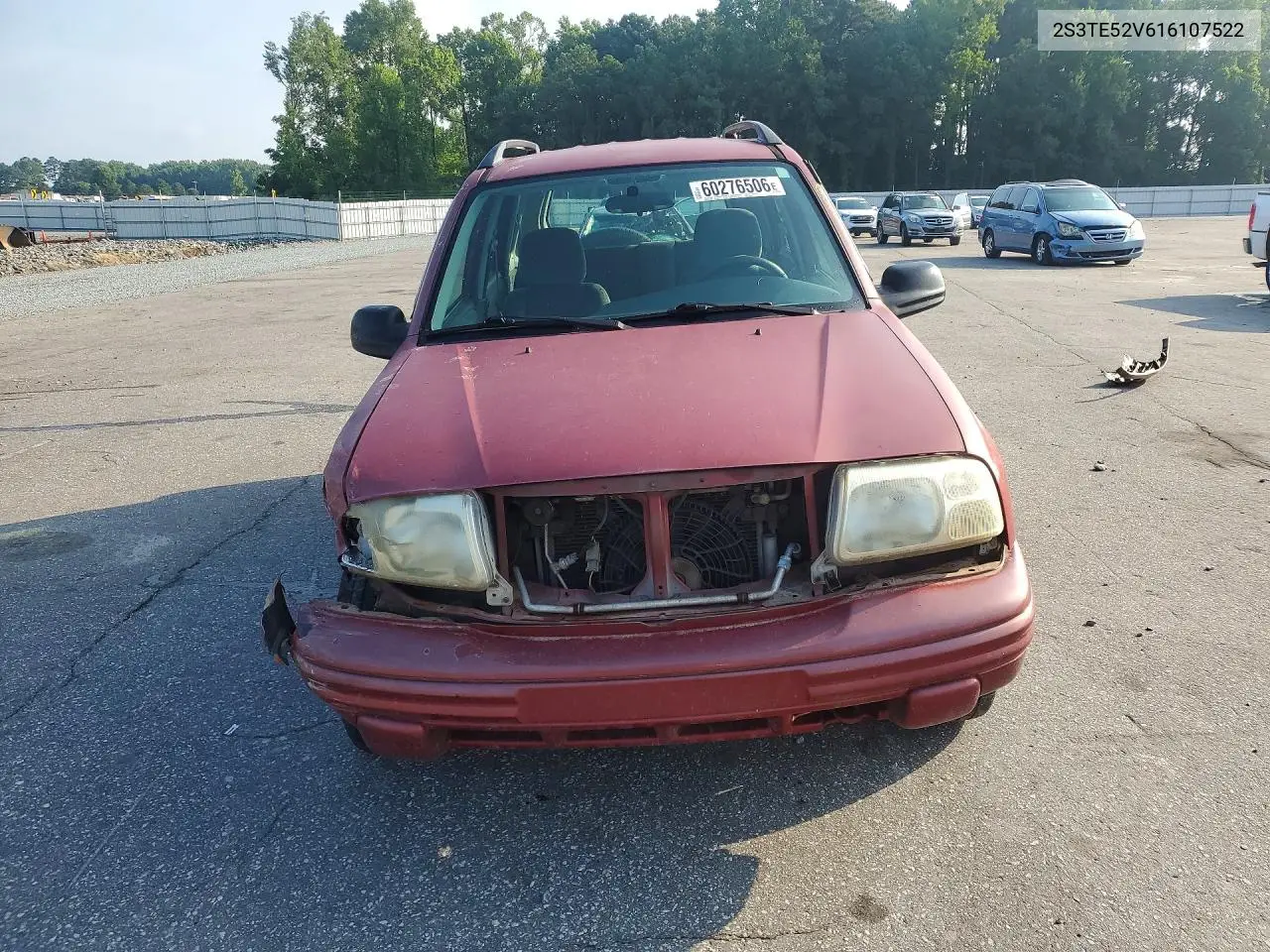 2001 Suzuki Vitara Js VIN: 2S3TE52V616107522 Lot: 60276506