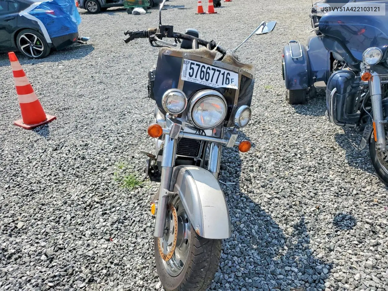2002 Suzuki Vl1500 VIN: JS1VY51A422103121 Lot: 57667716