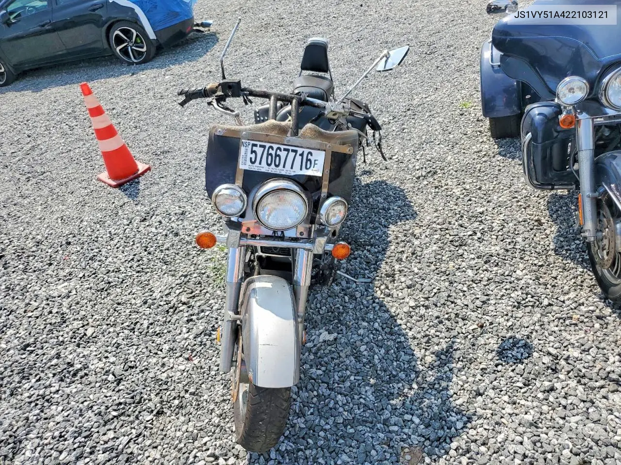 2002 Suzuki Vl1500 VIN: JS1VY51A422103121 Lot: 57667716