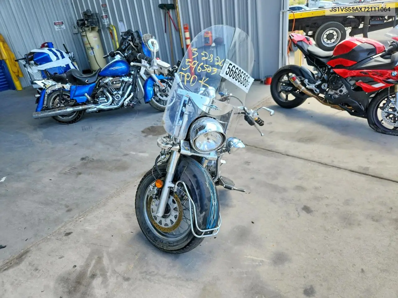 2007 Suzuki Vl800 VIN: JS1VS55AX72111064 Lot: 56686366