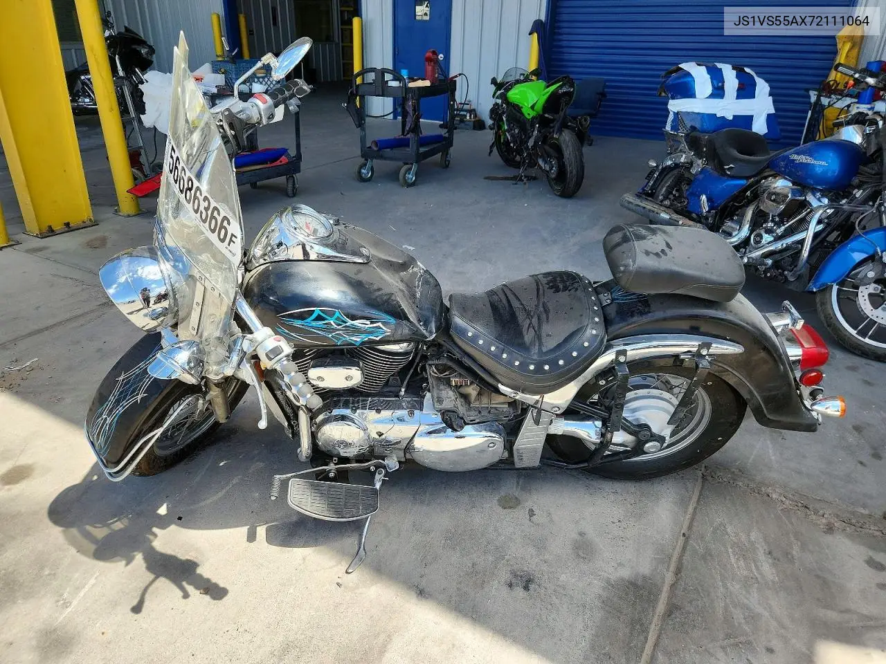 2007 Suzuki Vl800 VIN: JS1VS55AX72111064 Lot: 56686366