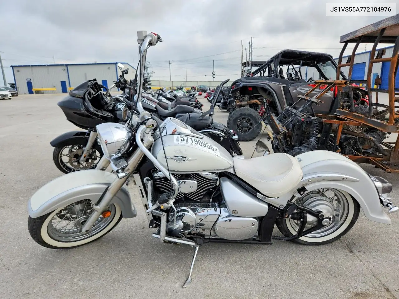 2007 Suzuki Vl800 VIN: JS1VS55A772104976 Lot: 57190956