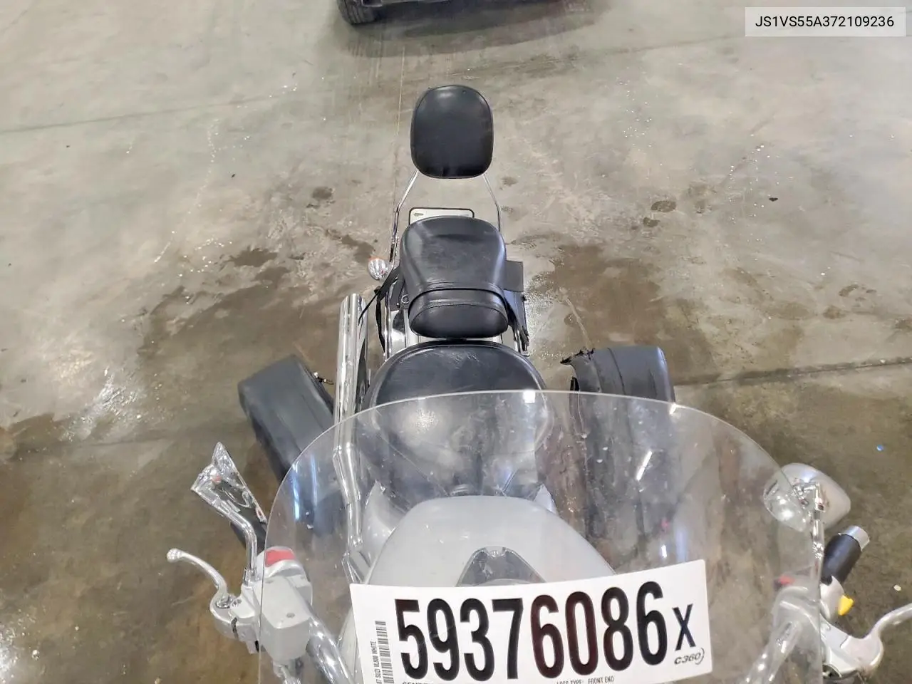 2007 Suzuki Vl800 VIN: JS1VS55A372109236 Lot: 59376086