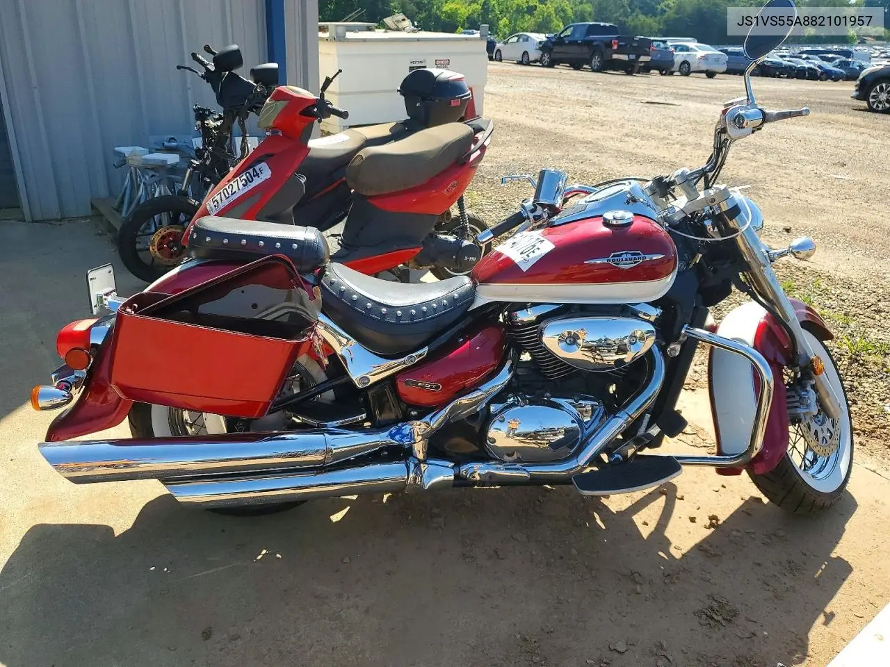 2008 Suzuki Vl800 VIN: JS1VS55A882101957 Lot: 56140176
