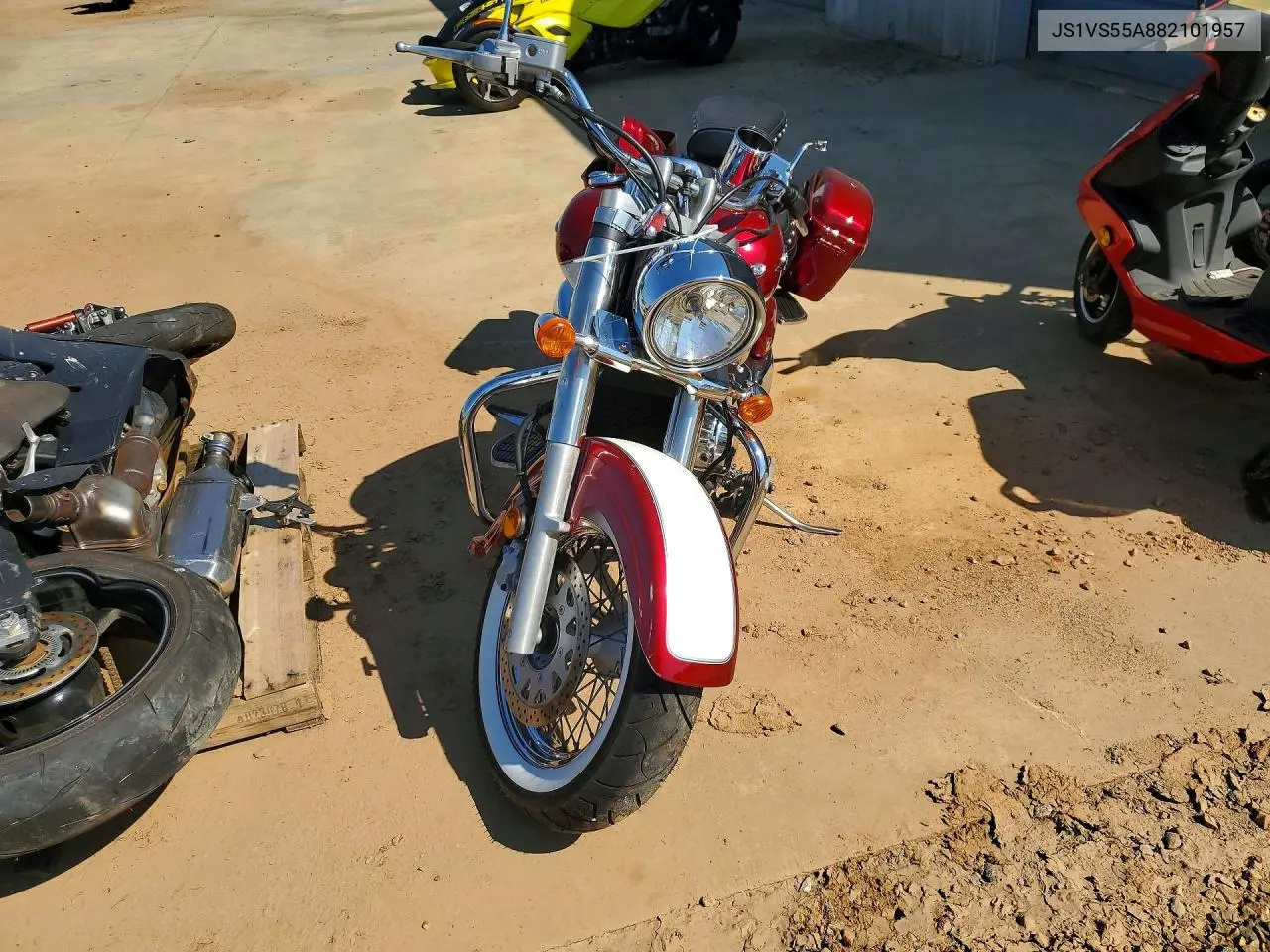 2008 Suzuki Vl800 VIN: JS1VS55A882101957 Lot: 56140176