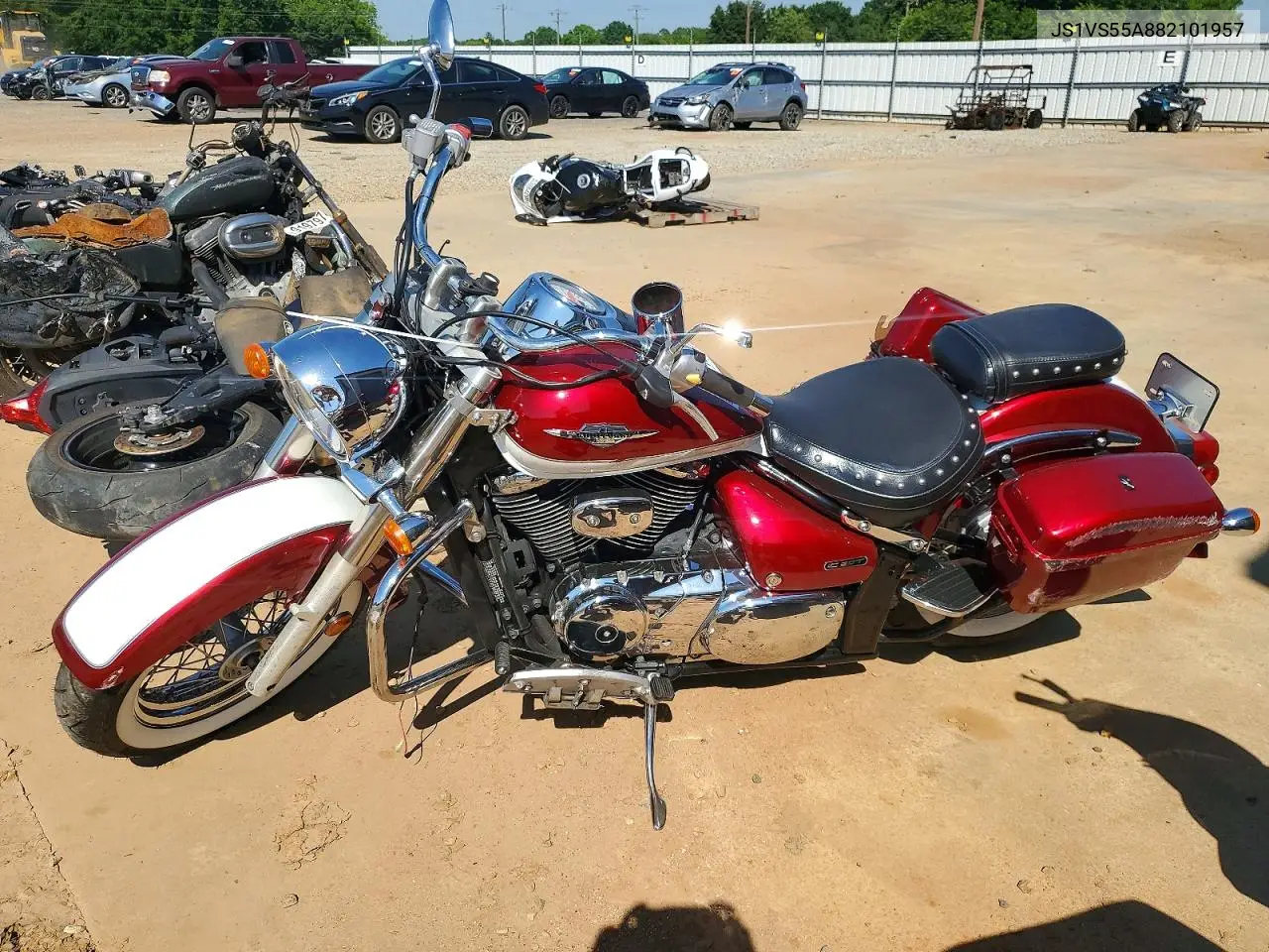 2008 Suzuki Vl800 VIN: JS1VS55A882101957 Lot: 56140176