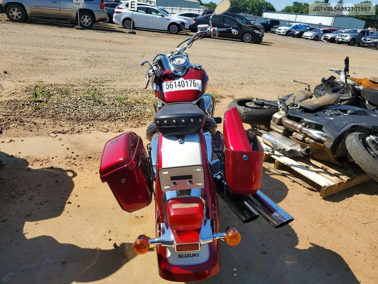 2008 Suzuki Vl800 VIN: JS1VS55A882101957 Lot: 56140176