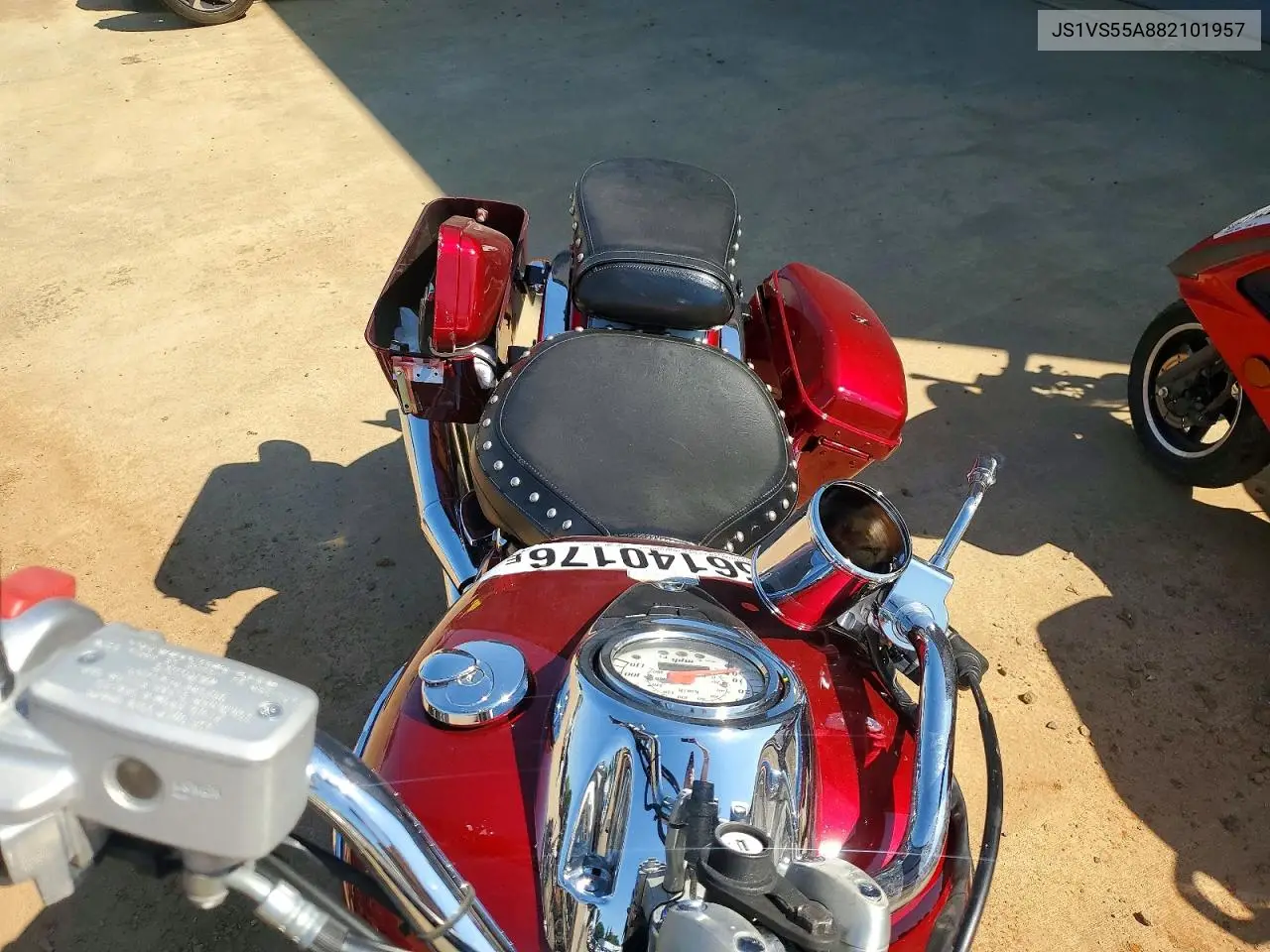2008 Suzuki Vl800 VIN: JS1VS55A882101957 Lot: 56140176