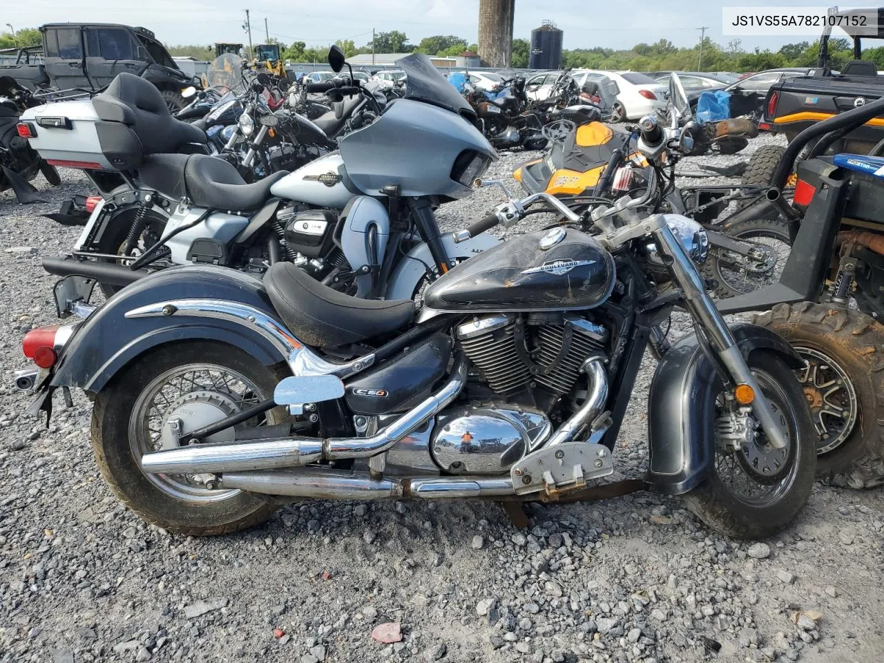 2008 Suzuki Vl800 VIN: JS1VS55A782107152 Lot: 86526944