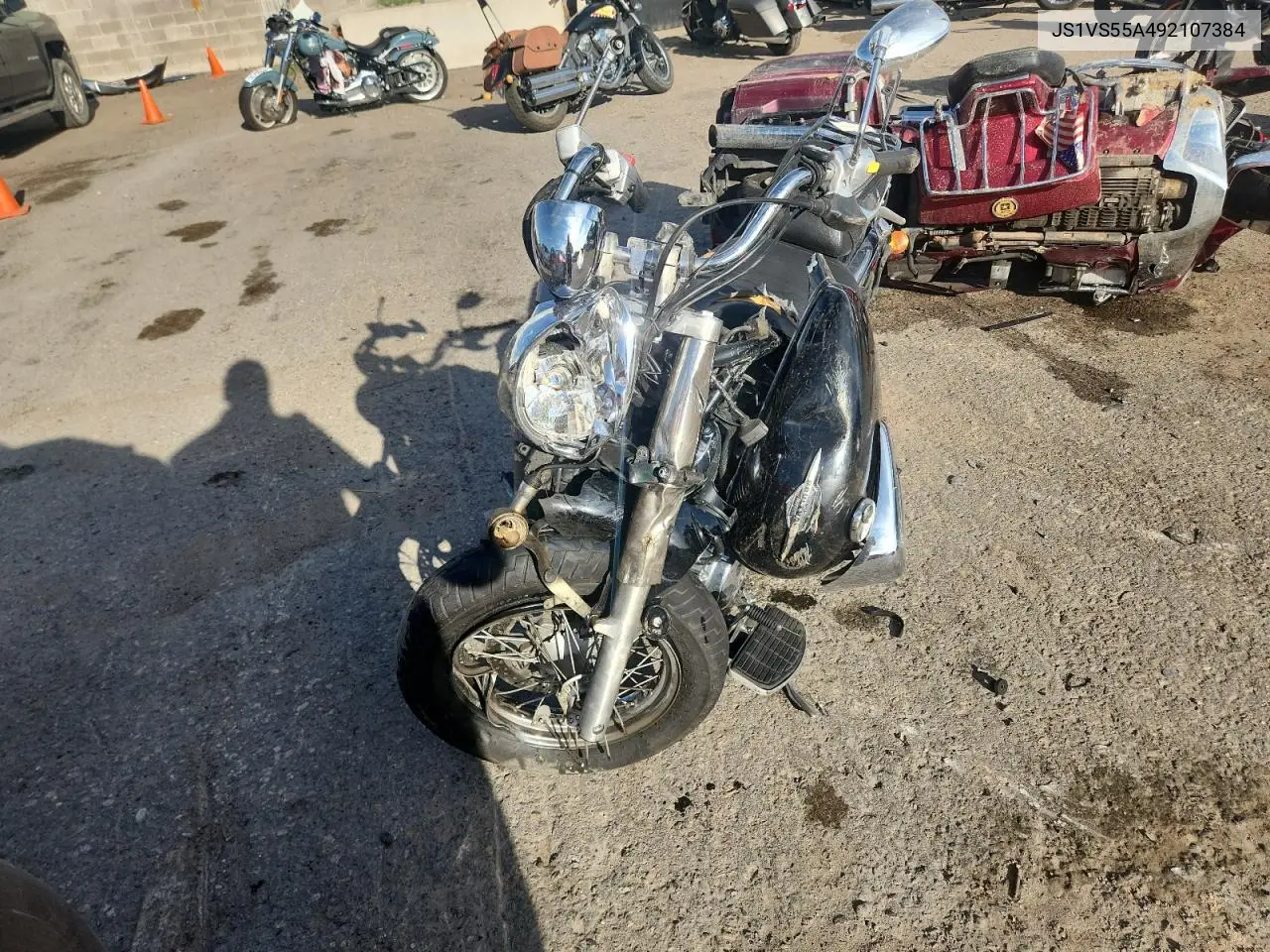 2009 Suzuki Vl800 VIN: JS1VS55A492107384 Lot: 71100435