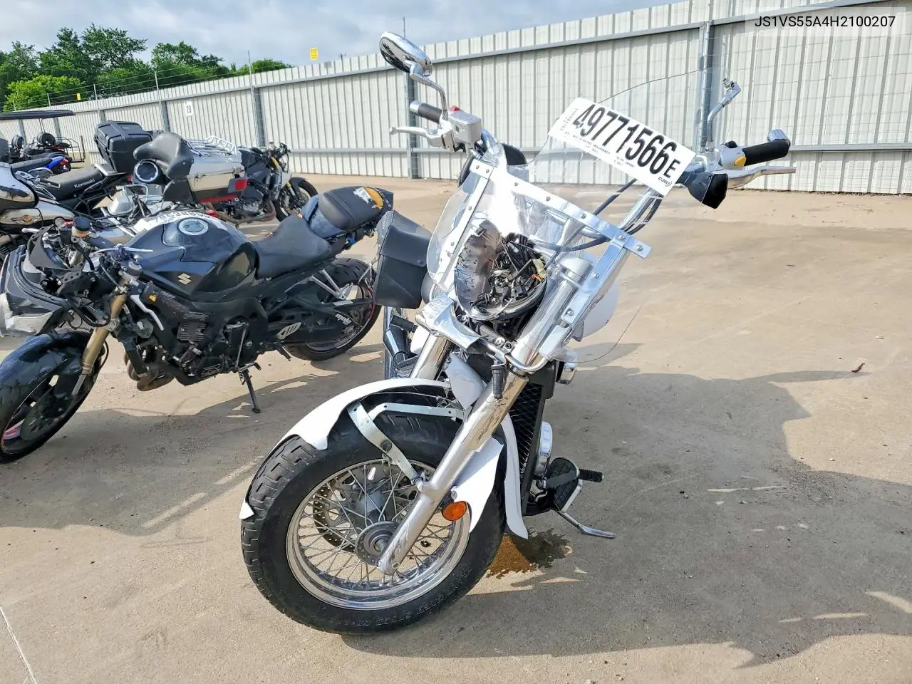 2017 Suzuki Vl800 VIN: JS1VS55A4H2100207 Lot: 49771566