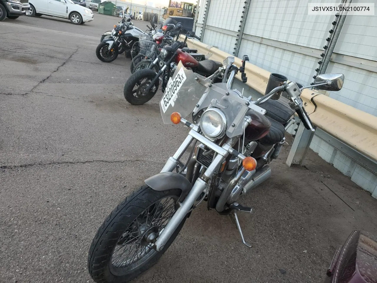 1992 Suzuki Vs1400 Glp VIN: JS1VX51L0N2100774 Lot: 43264685