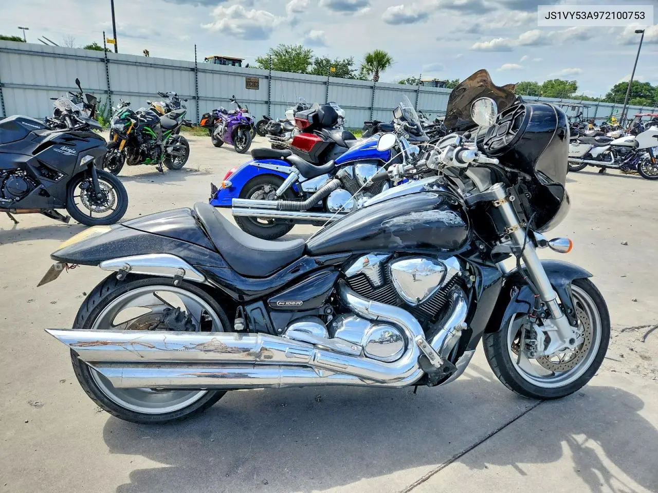 2007 Suzuki Vzr1800 VIN: JS1VY53A972100753 Lot: 55585856