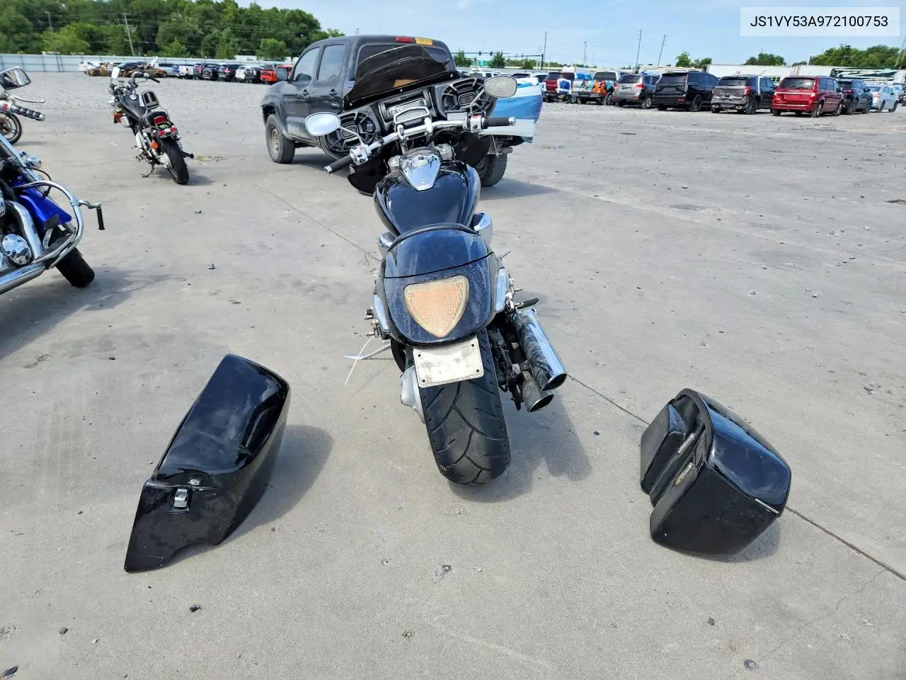 2007 Suzuki Vzr1800 VIN: JS1VY53A972100753 Lot: 55585856