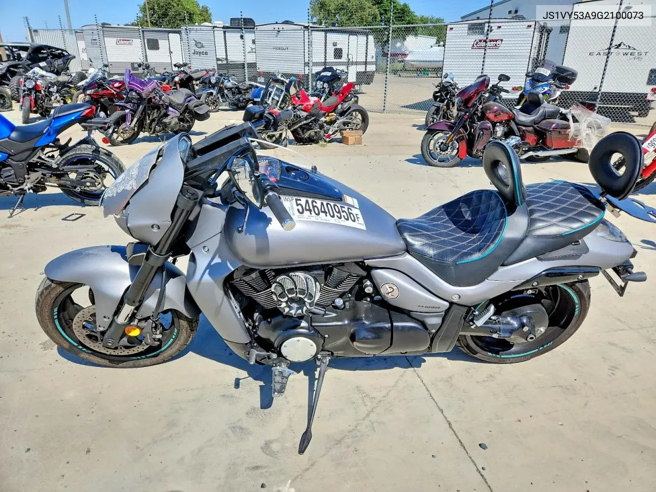 2016 Suzuki Vzr1800 VIN: JS1VY53A9G2100073 Lot: 54640956