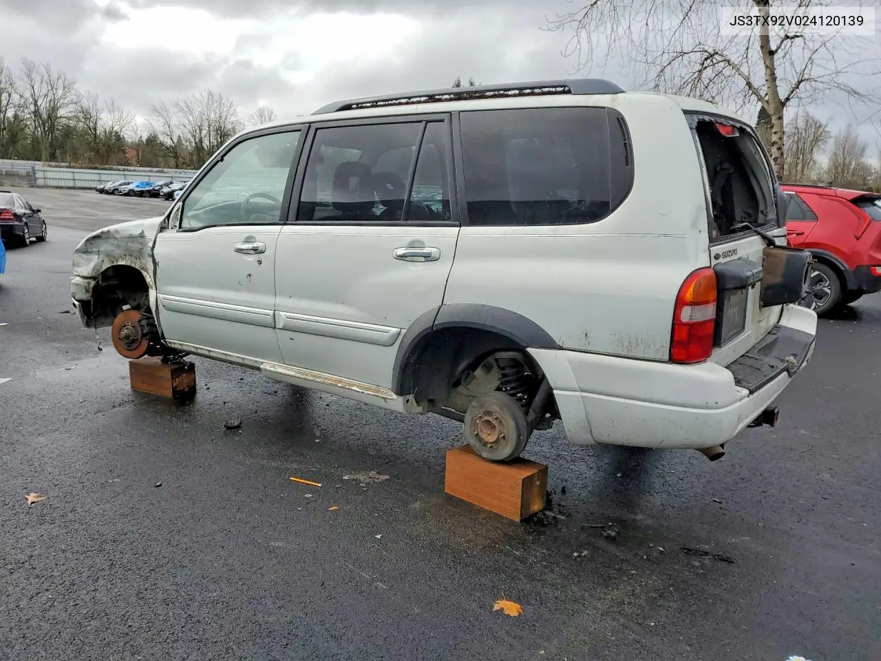 2002 Suzuki Xl7 Plus VIN: JS3TX92V024120139 Lot: 57338956