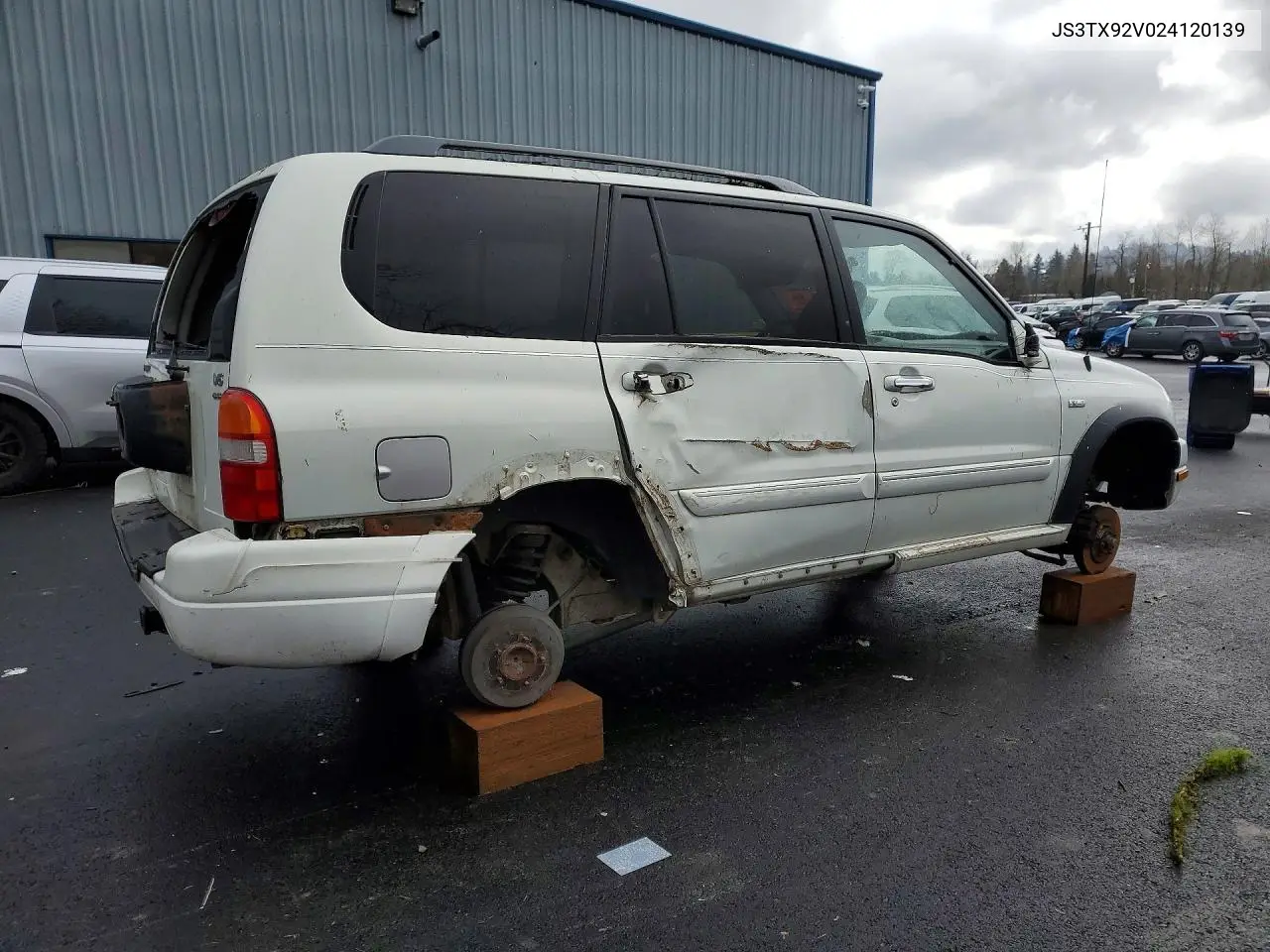 2002 Suzuki Xl7 Plus VIN: JS3TX92V024120139 Lot: 57338956