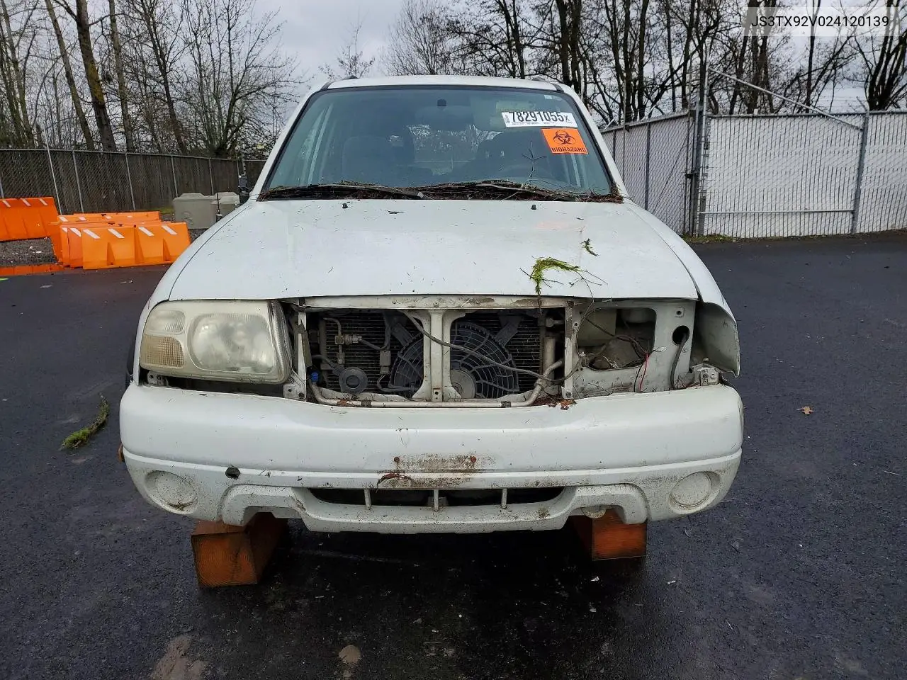 2002 Suzuki Xl7 Plus VIN: JS3TX92V024120139 Lot: 57338956