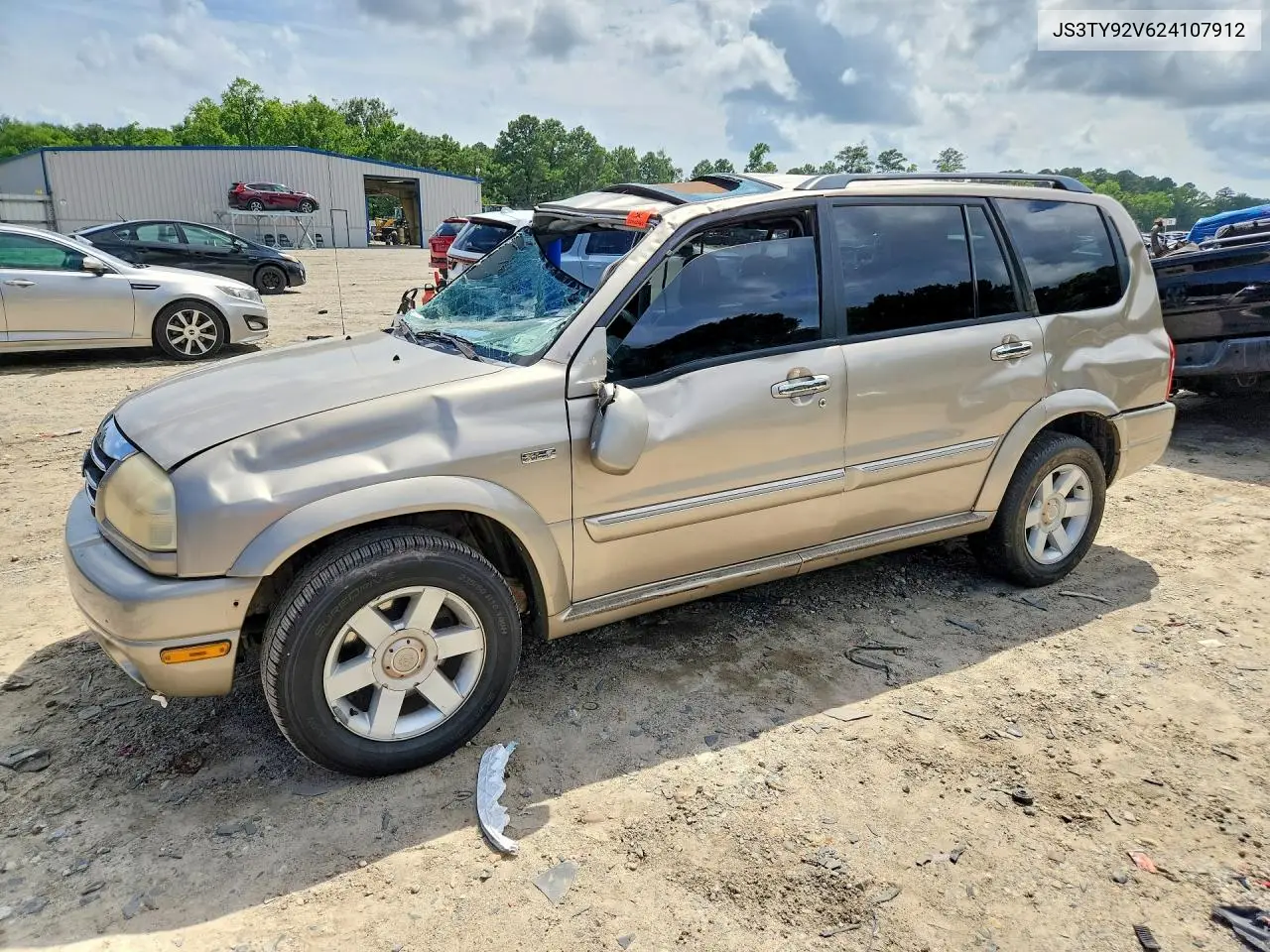 2002 Suzuki Xl7 Plus VIN: JS3TY92V624107912 Lot: 59814806