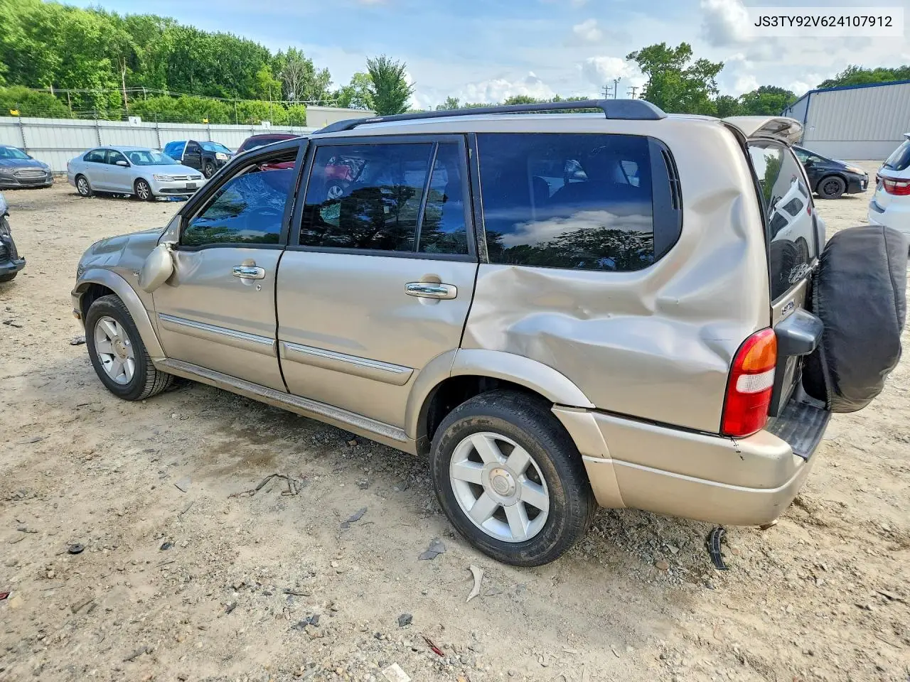 2002 Suzuki Xl7 Plus VIN: JS3TY92V624107912 Lot: 59814806