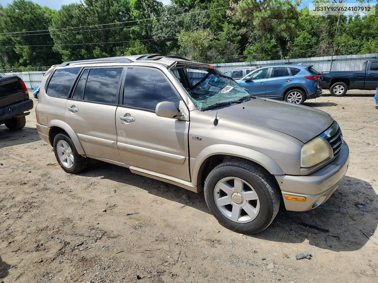 2002 Suzuki Xl7 Plus VIN: JS3TY92V624107912 Lot: 59814806