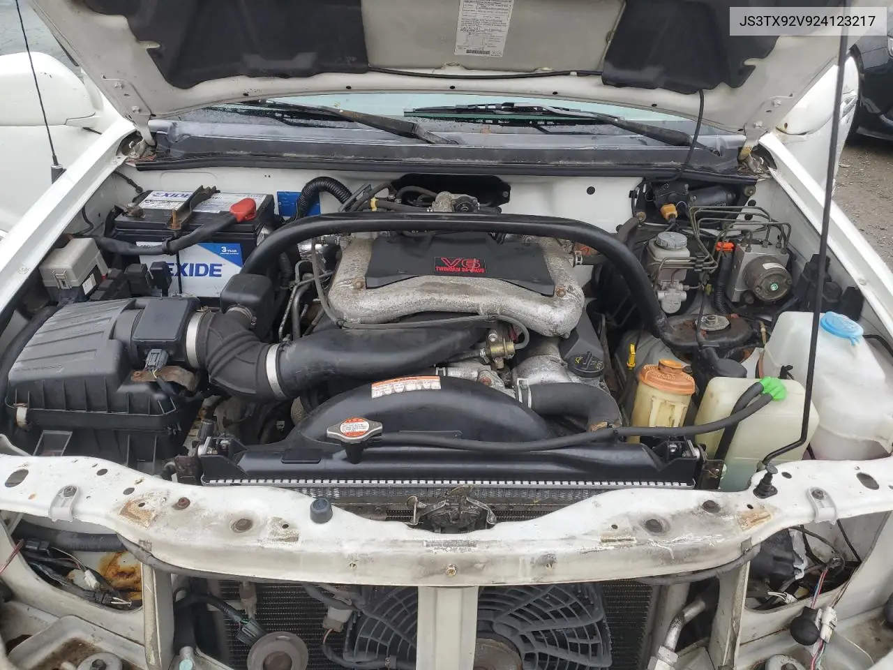 2002 Suzuki Xl7 Plus VIN: JS3TX92V924123217 Lot: 86286835