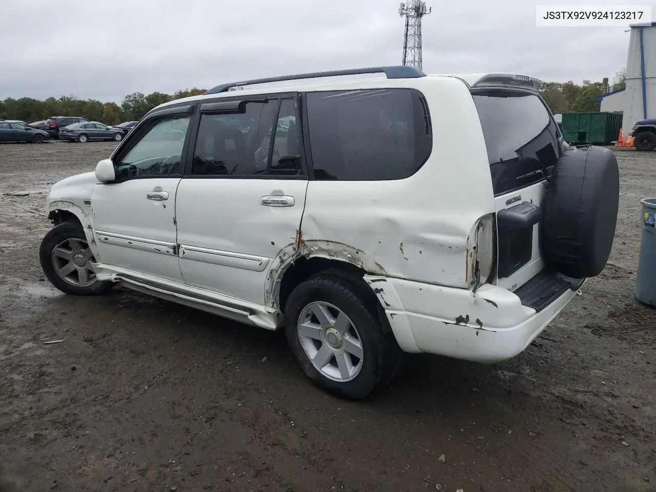 2002 Suzuki Xl7 Plus VIN: JS3TX92V924123217 Lot: 86286835